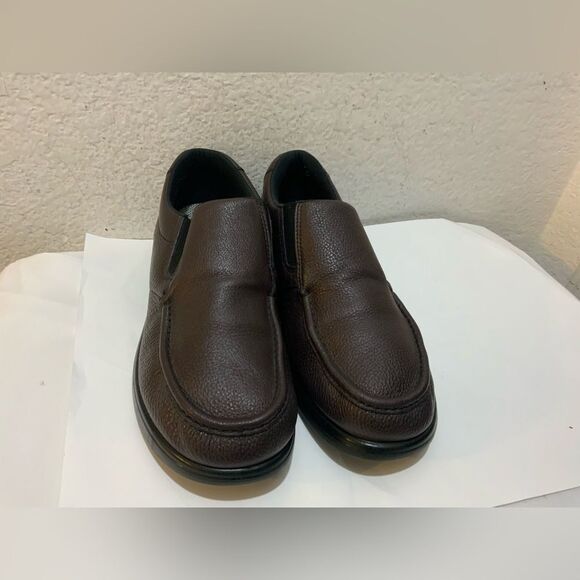 SAS Side Gore Slip On Loafer cordovan leather  10.5 M - Picture 1 of 9
